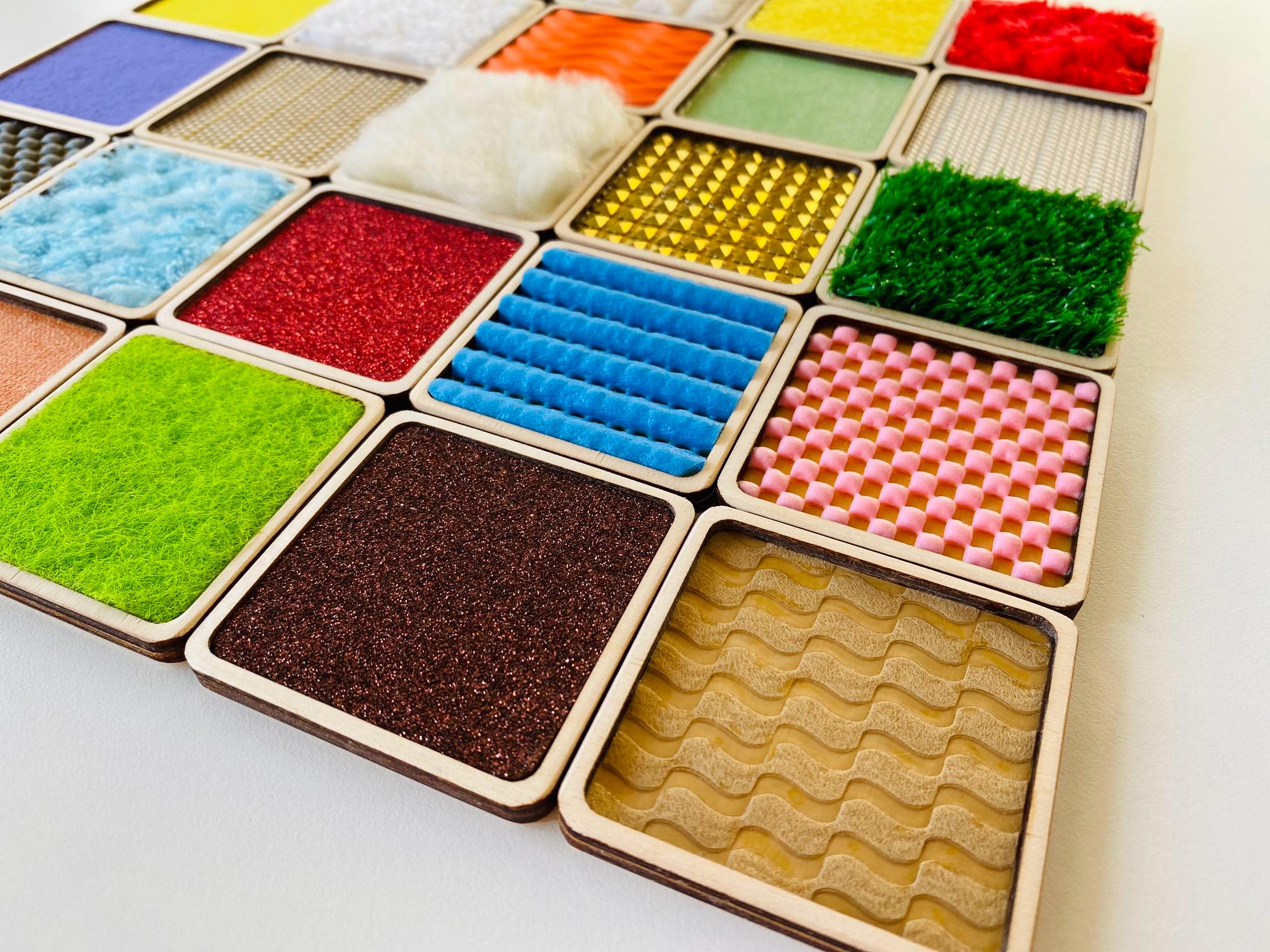 Tactile Sensory Cards for Toddlers, Autism Therapy, ADHD, Dementia, and ...