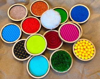 Tactile Sensory Cards: Autism, ADHD, Dementia Therapy