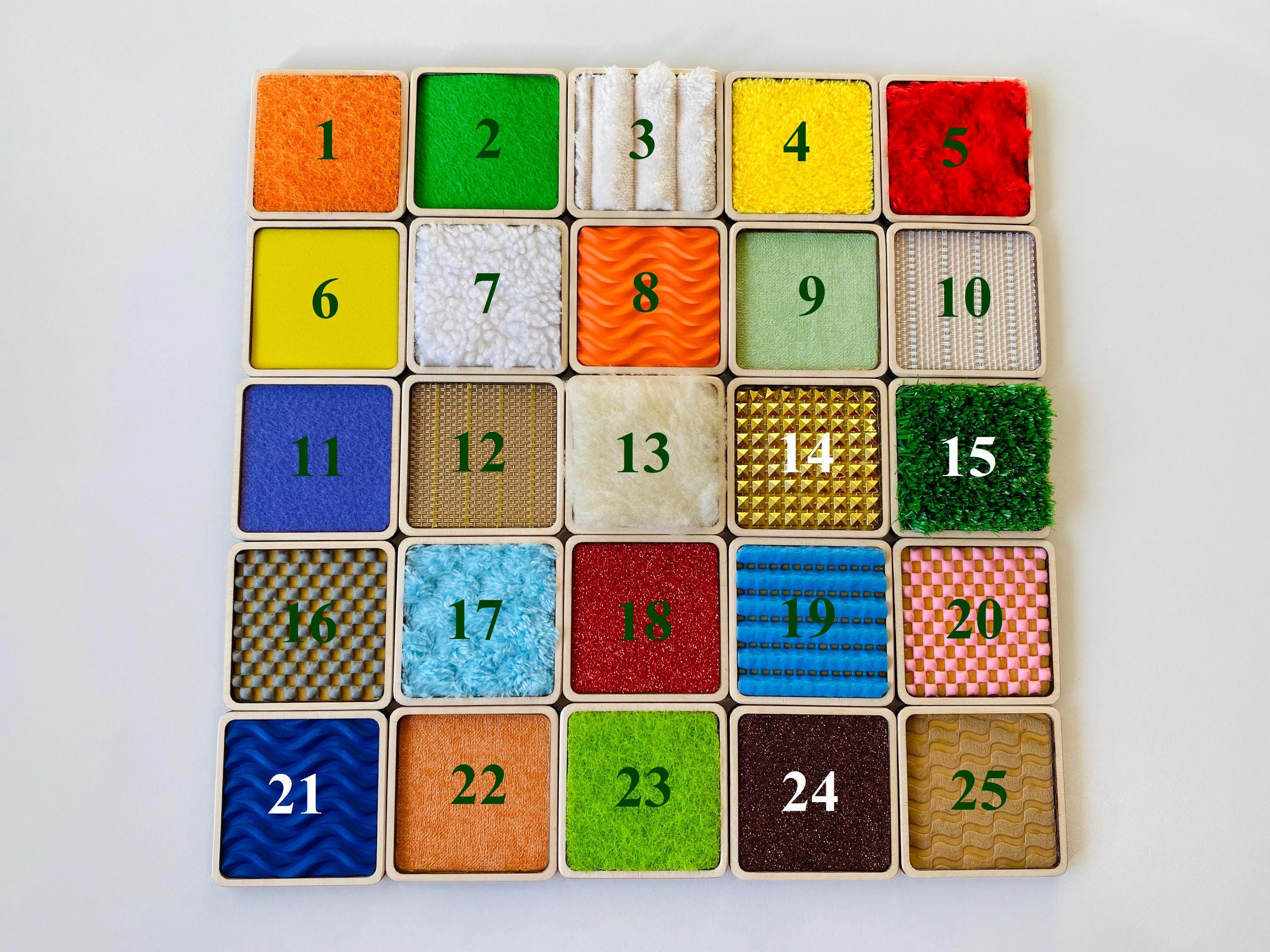 Tactile Sensory Cards for Toddlers, Autism Therapy, ADHD, Dementia, and ...