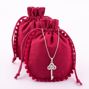 100 Jewelry Bag Custom Favor Bags, Small Drawstring Bag With Logo, Dust Bag, Jewelry Packaging, Cotton Pouch