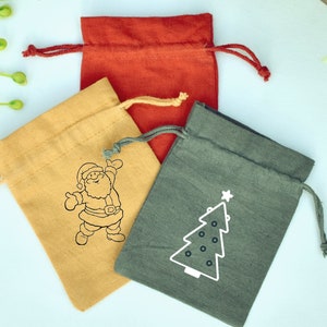 100 Pcs Jewelry Pouch Custom Cotton Bag Personalized Logo Gift Packaging Bags