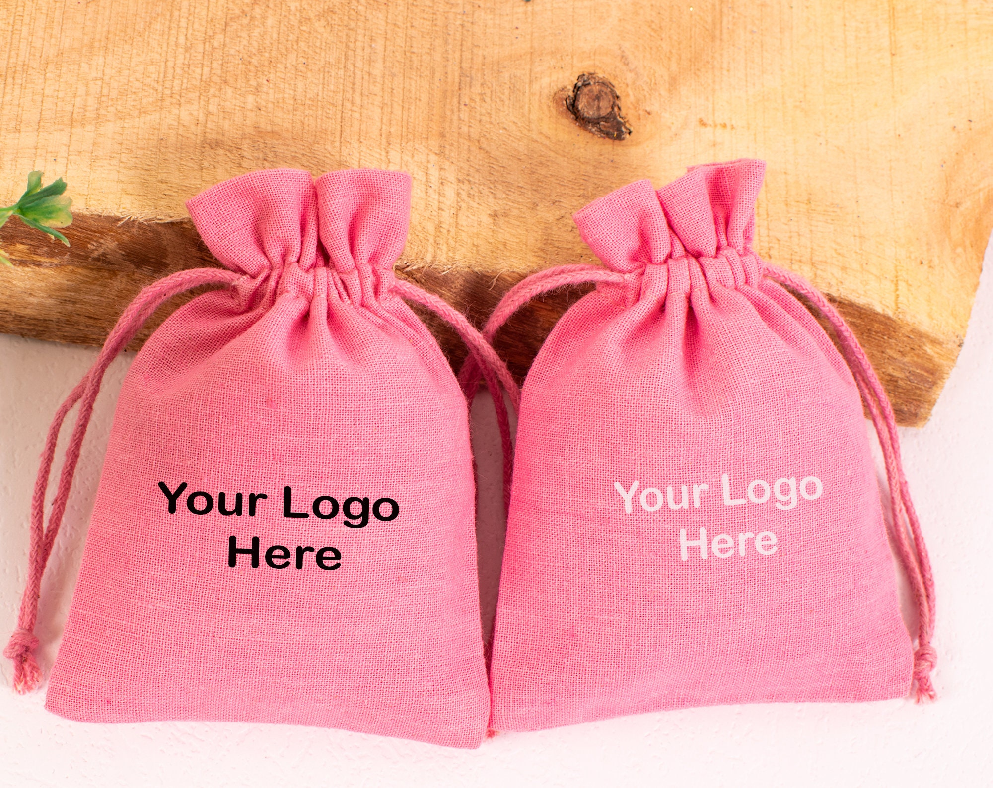 100 Jewelry Pouch Personalized Eco Friendly Cotton Packaging Etsy