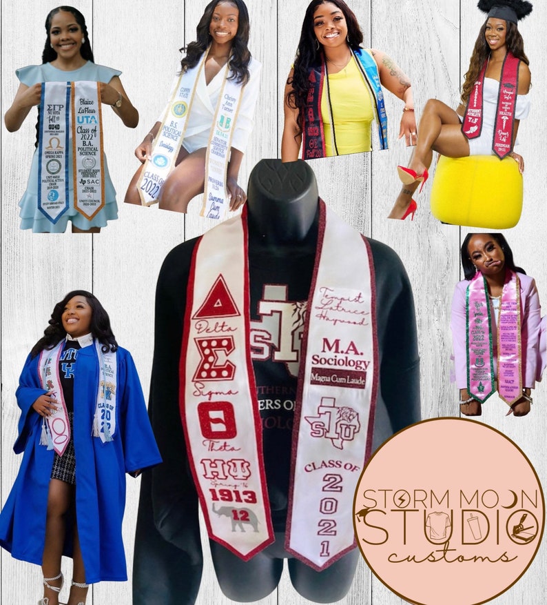 Custom Graduation Stole (message to place an order) 