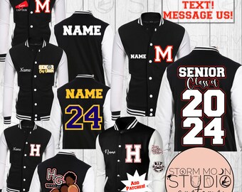 Custom Varsity Letterman Jacket (MESSAGE BEFORE ORDERING)