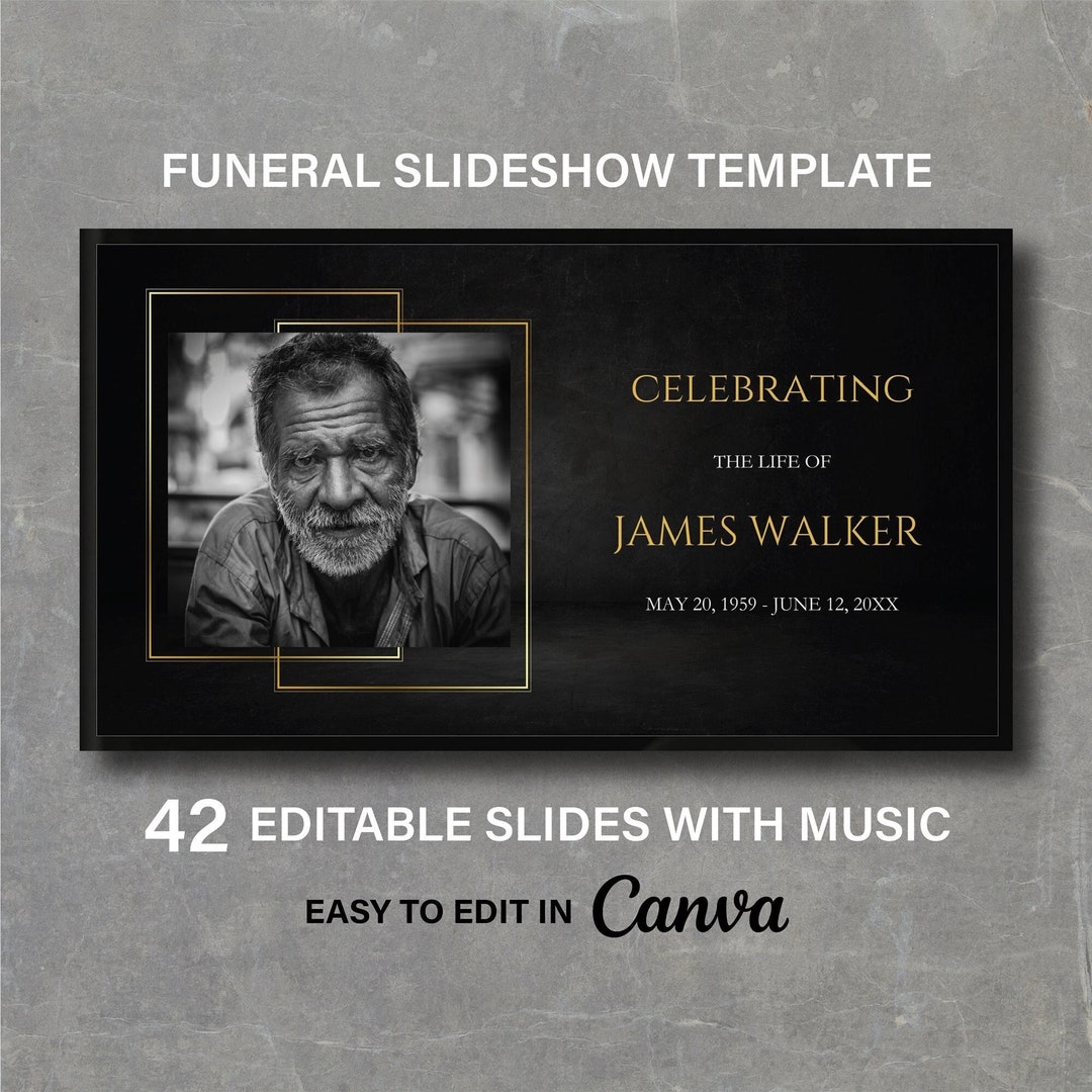 Funeral Slideshow Template Memorial Service Slideshow Funeral Memory Funeral Slideshow Template Memorial Service Slideshow Funeral Memory