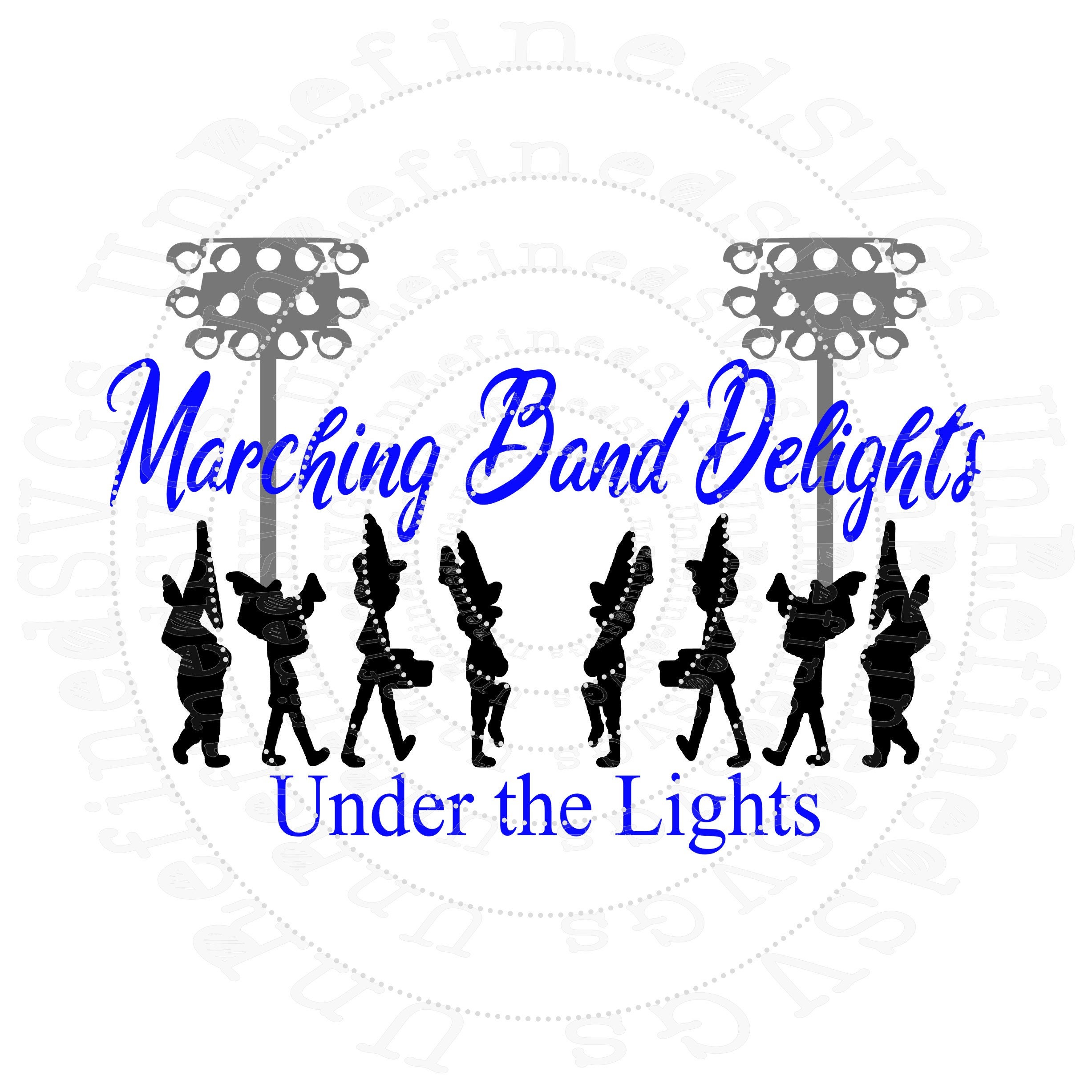 Marching Band SVG Friday Night Lights Svg Proud Band Mom Etsy