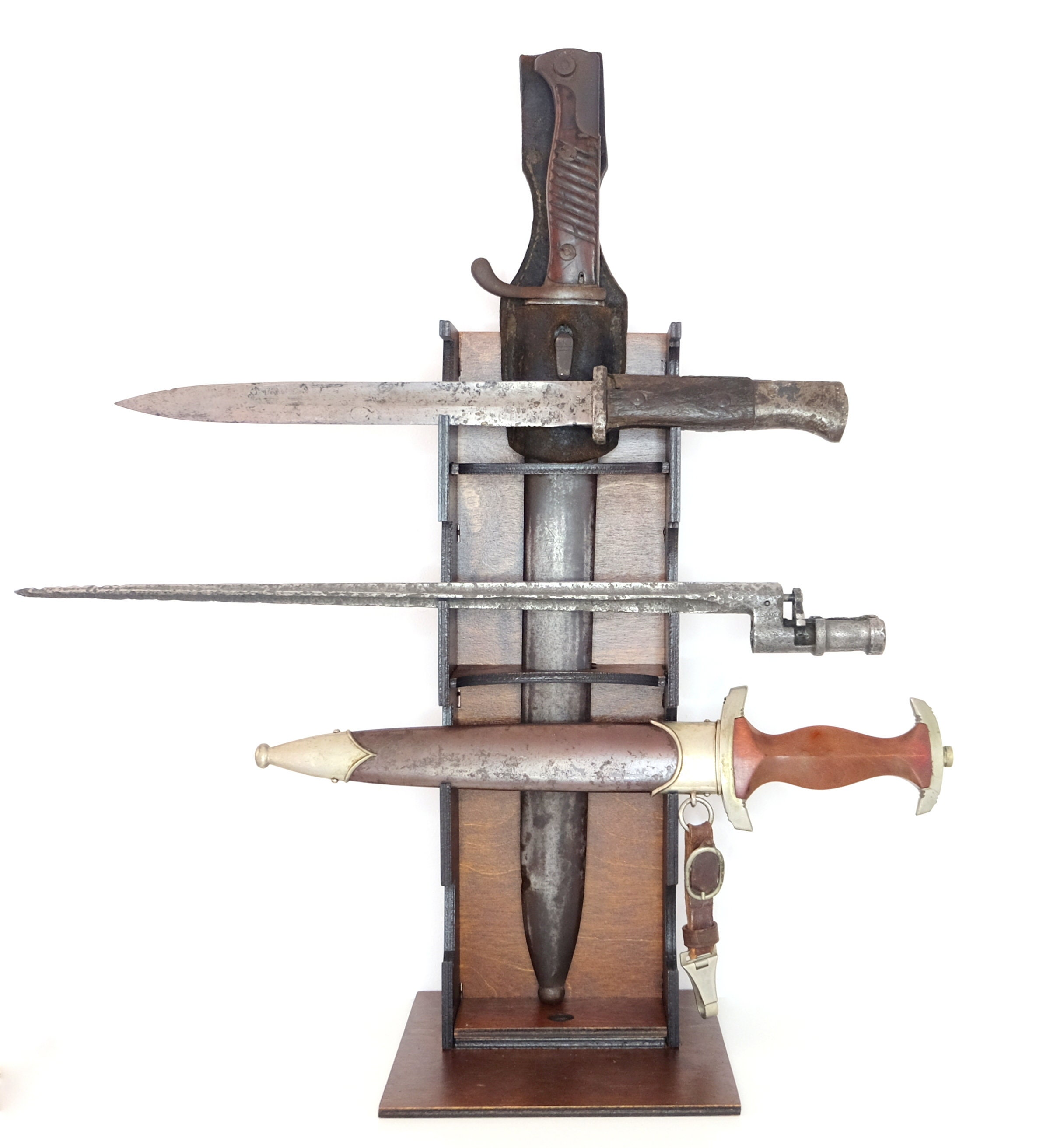 Bayonet Display Wooden Stand - Exclusive Collection - Etsy