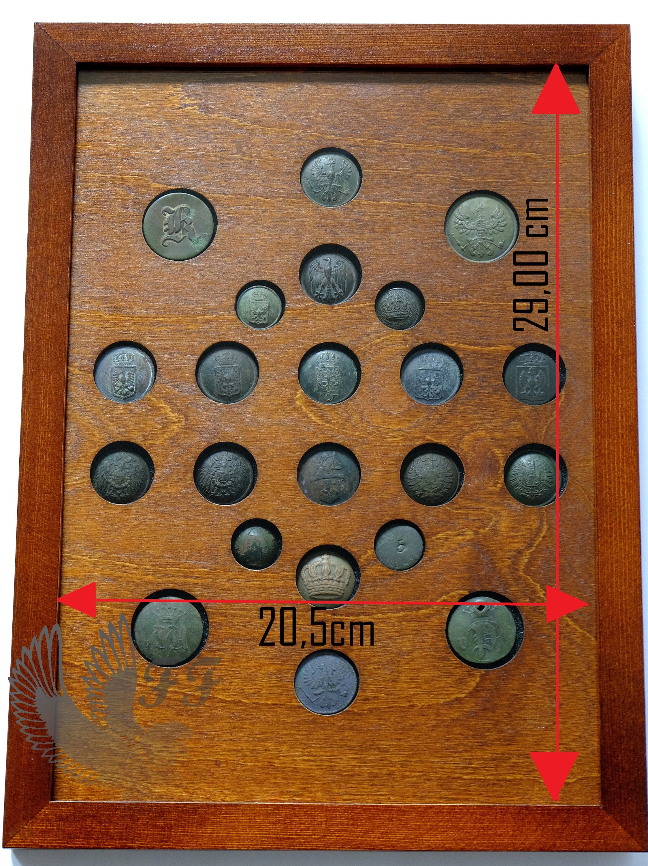 Wooden Frame for the MIX SIZE Button Collection - Etsy