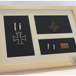 Military wooden frame 32x24 to medals orders & other ,  military shadow box army force sponge with passpartout