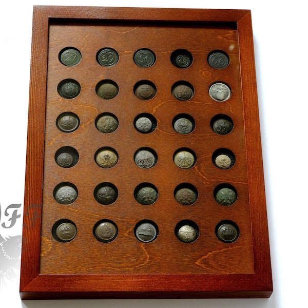 Cadre en bois pour la collection Button