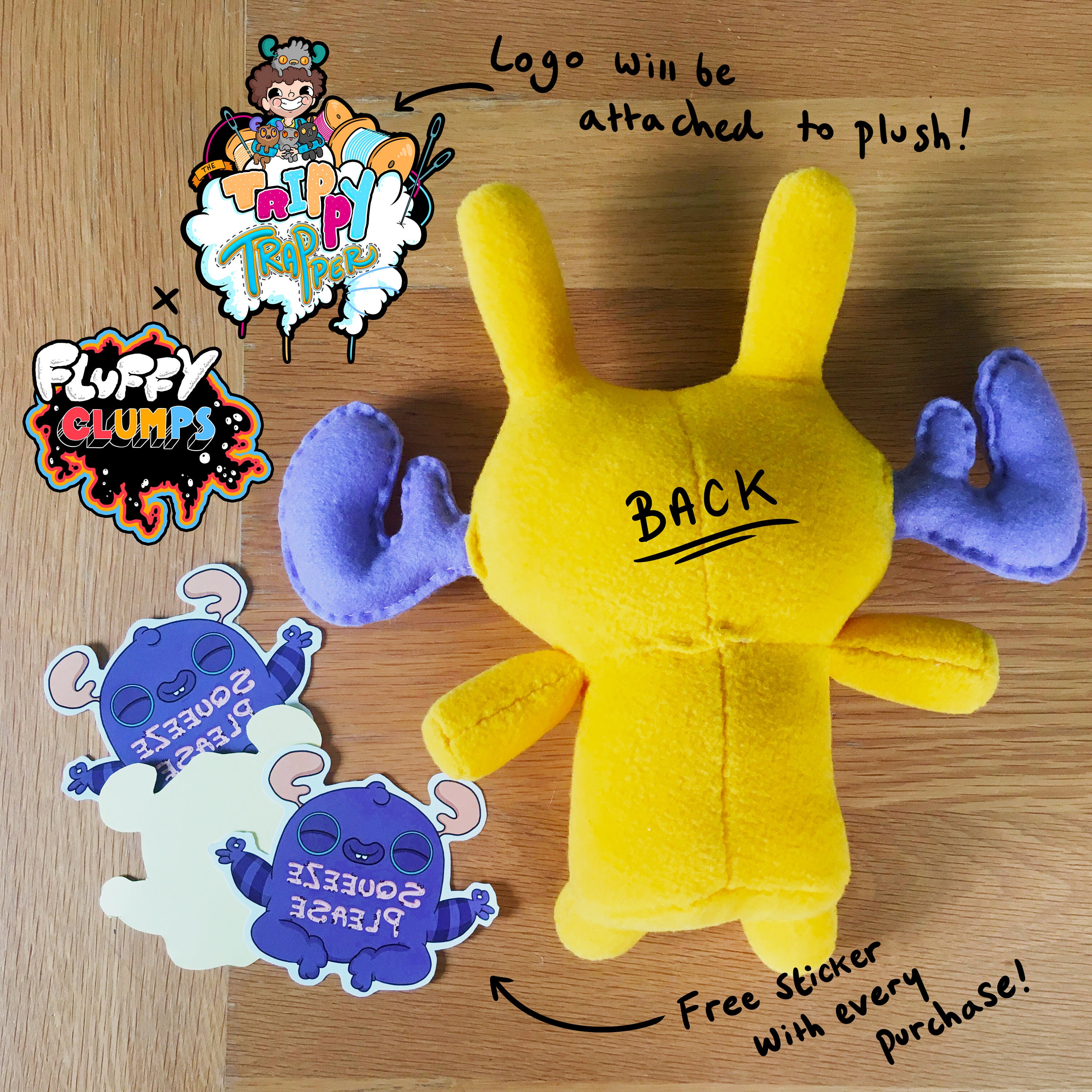 Design your own custom Jackalope Plush Etsy