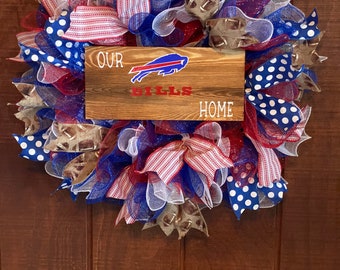 Buffalo Bills Wreath | Etsy