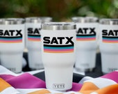 SATX YETI TUMBLER Preorder Item San Antonio Spurs Fiesta throwback color cup mug