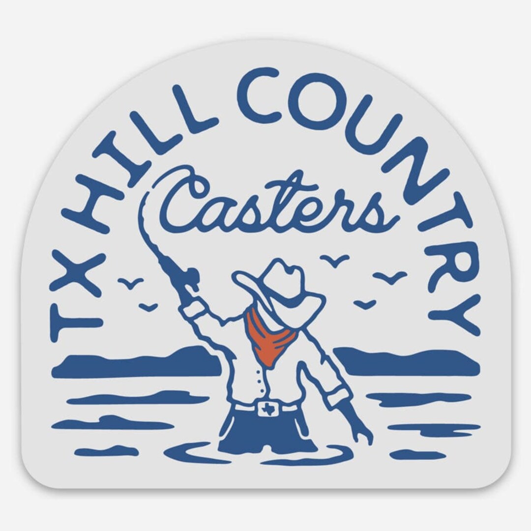 Hill Country Casters Sticker - Etsy