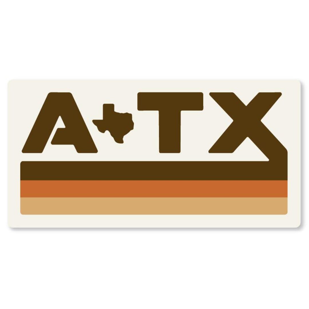 ATX Sticker (austin, Texas) - Etsy