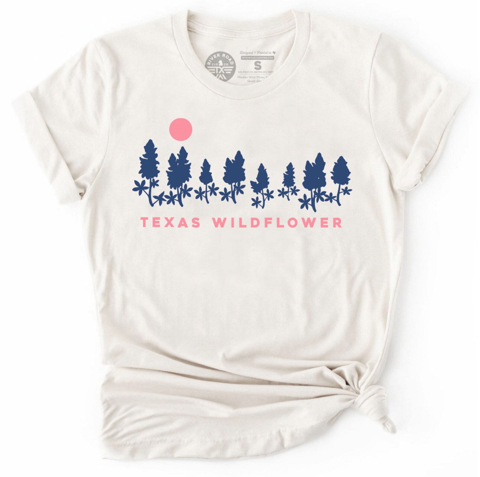 TEXAS WILDFLOWER Tshirt / Unisex / Dames Vintage Tshirt Etsy