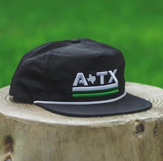 toekomst computer Salie ATX ROPE Hat GROEN / Austin Texas Snapback Retro Cap - Etsy België