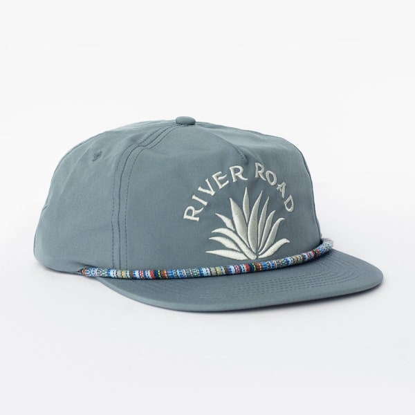 Agave Fiesta Snapback Rope Hat | Steel