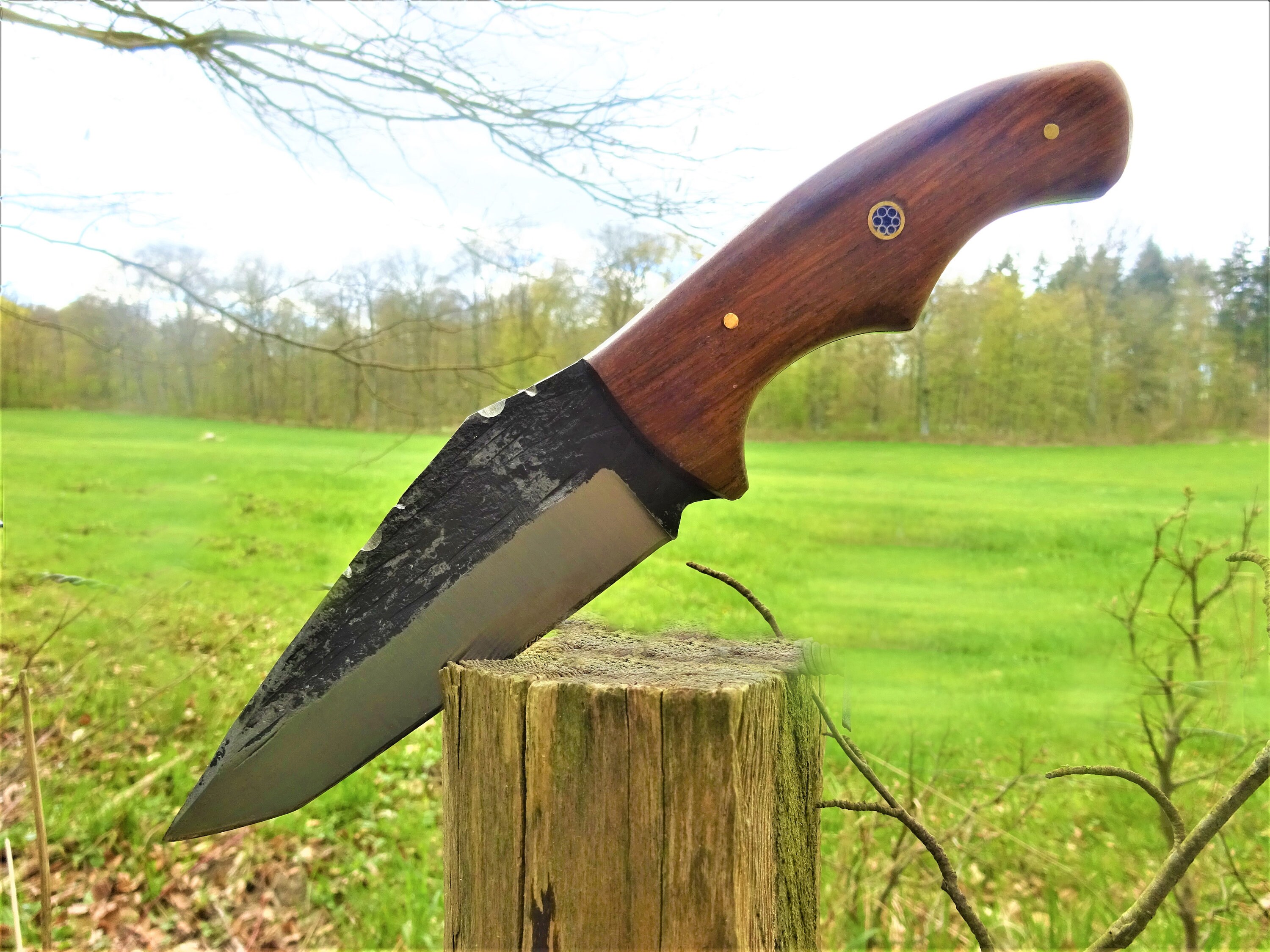 Handmade Full Tang KnifeBowie KnifeOutdoor KnifeCarbon Etsy