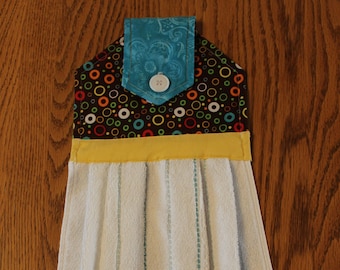 Hanging Kitchen Hand Towel, Hanging Tea Towel, Hand Towel
