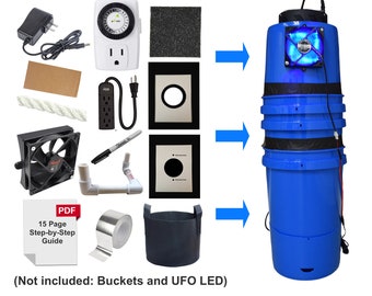 Kit de cubo espacial de bricolaje - HomeMadeGrow