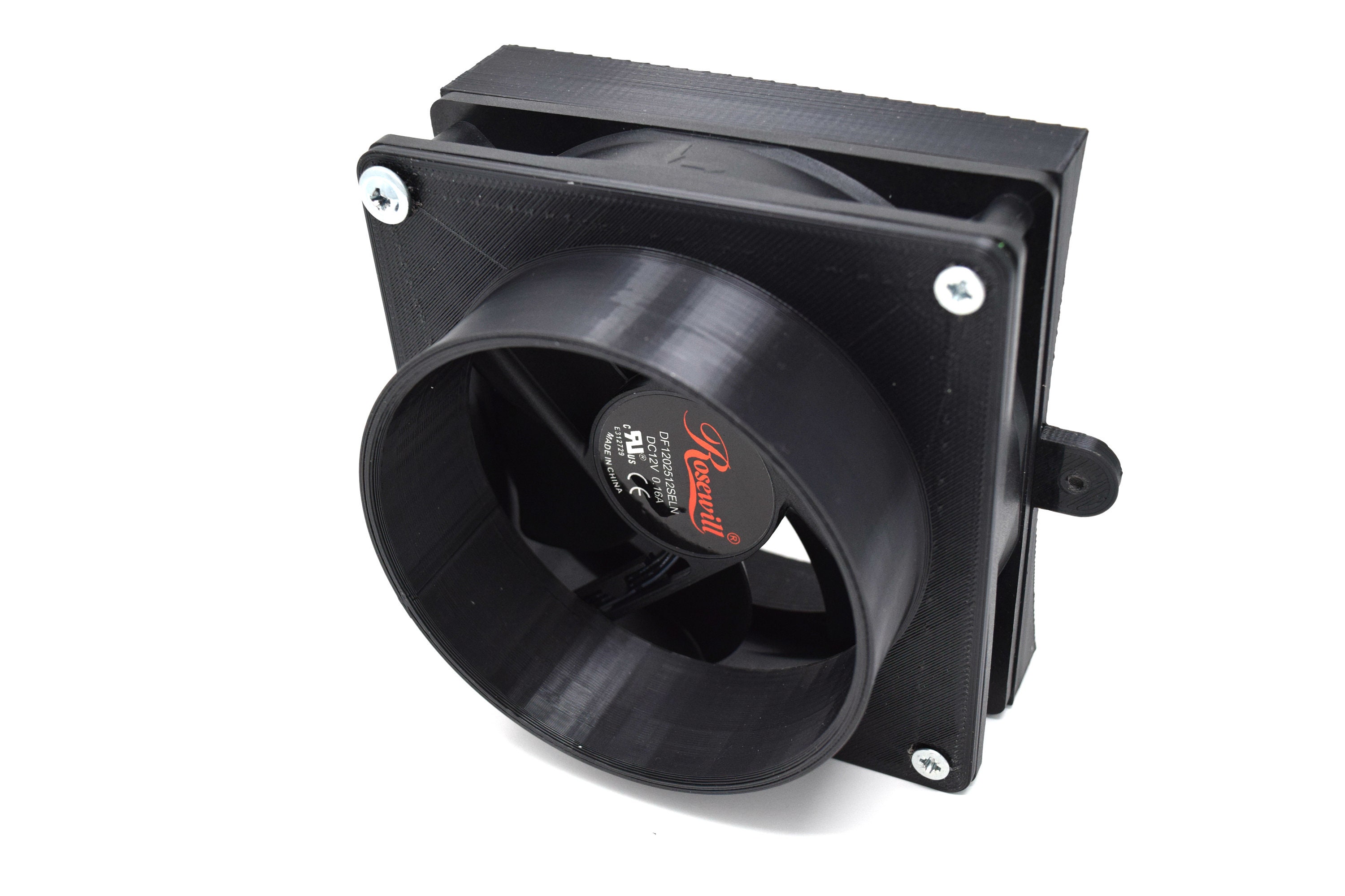 120mm PC Fan to 4 Inch Duct Adapter Etsy