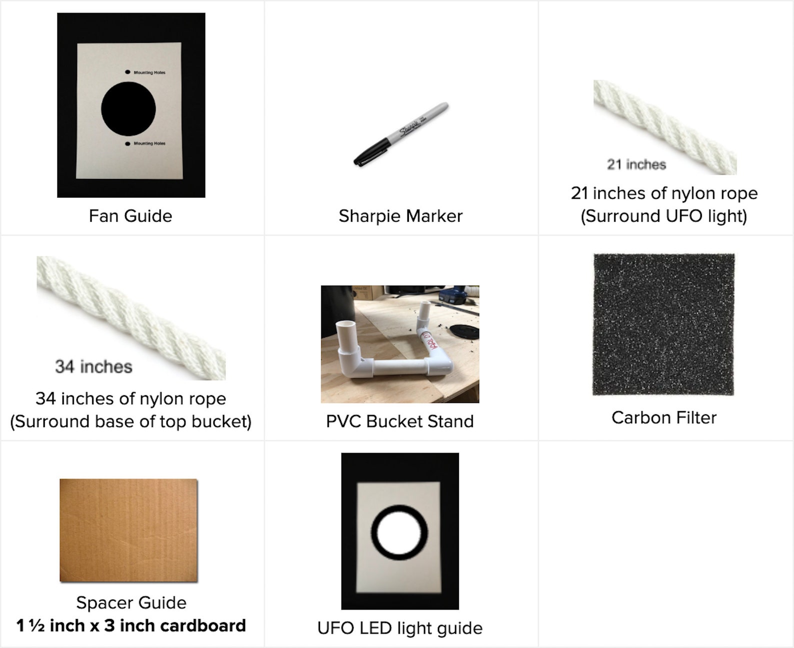 DIY Space Bucket Kit Homemadegrow Etsy