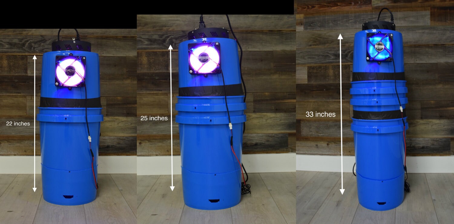 DIY Space Bucket Kit Homemadegrow Etsy