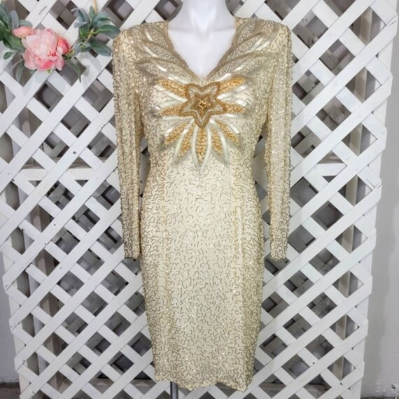 daisy edgar jones golden globes dress BABEYOND Scoop Neck Sequin Plus Size Dress, Plus Size Dresses, Dark Green / Gold, 2XL