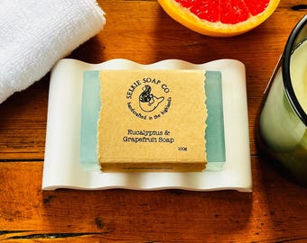 Eucalyptus & Grapefruit Vegan friendly Handmade Soap