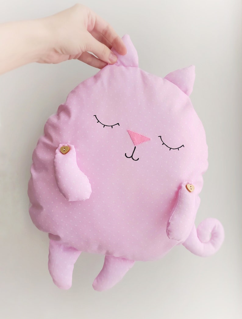 Stuffed Cat Soft baby toy Children's Sleeping Toy Plush Etsy