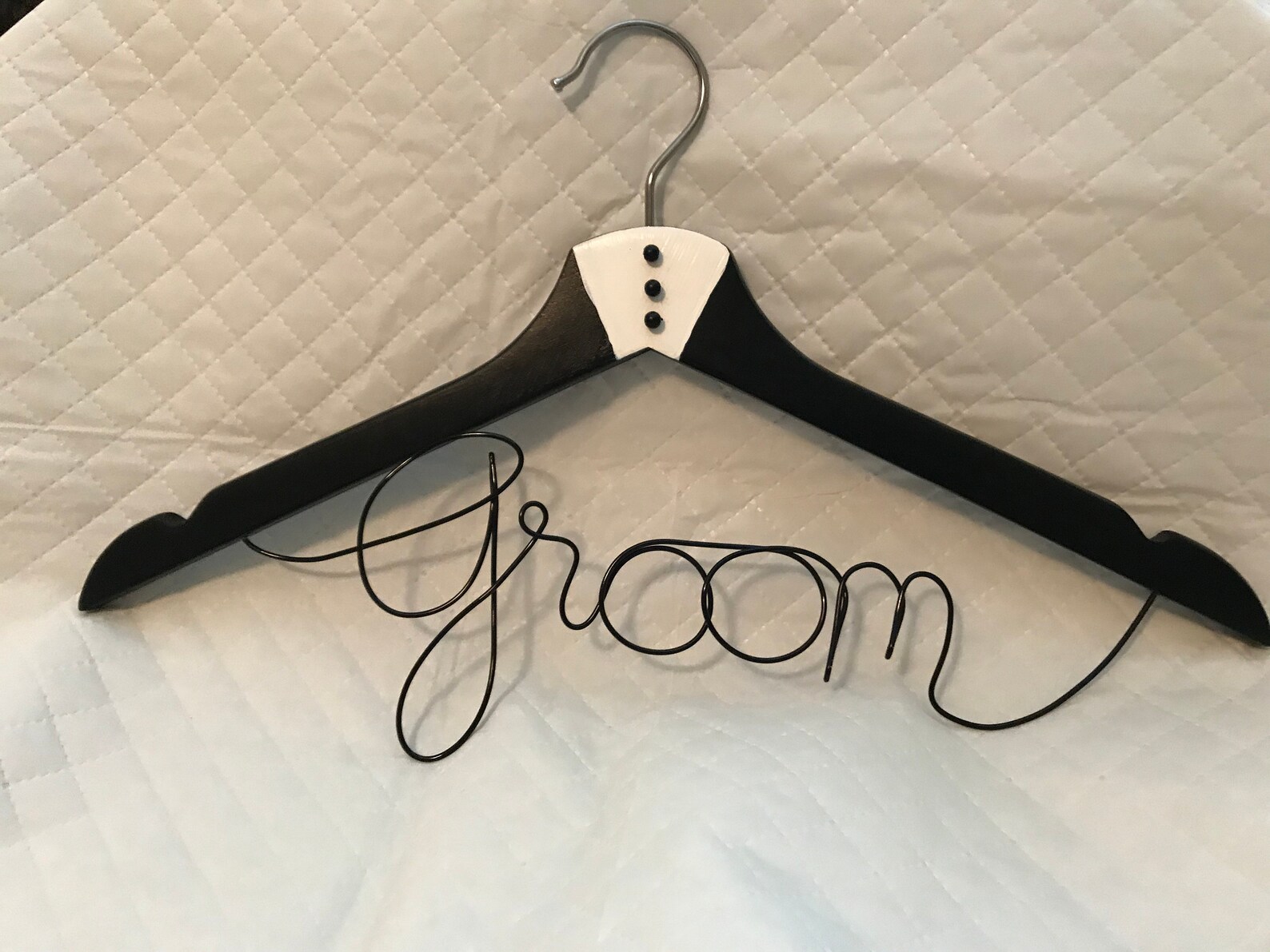 Groom Hanger Custom Wedding Hanger Tuxedo Hanger Etsy