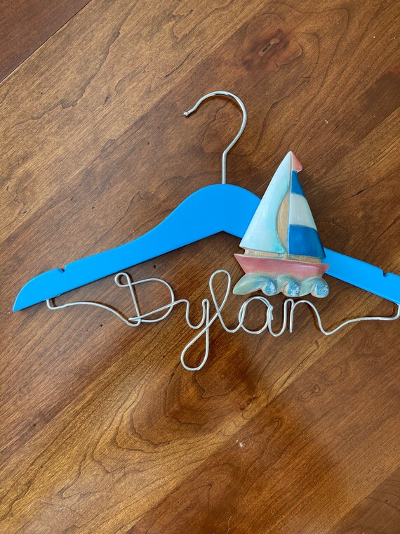 Child/baby Boy Hanger Personalized Etsy