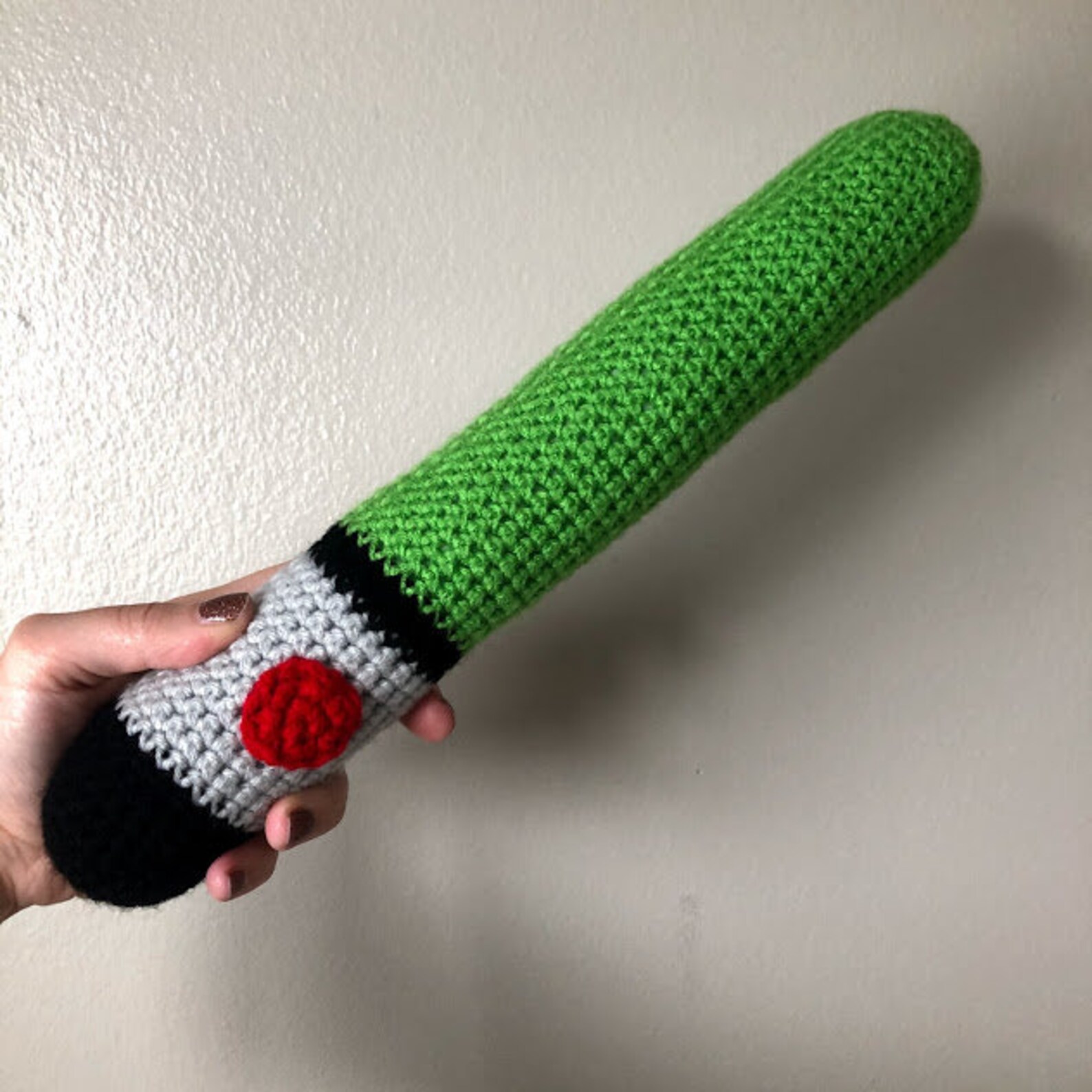 Lightsaber Toy PATTERN Crochet Pattern Crochet Lightsaber Etsy