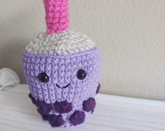 Boba Tea PATTERN - Crochet Pattern - Amigurumi Pattern - Boba Tea - Boba - Bubble Tea - Crochet Bubble Tea - Bubble Tea Pattern - Tapioca