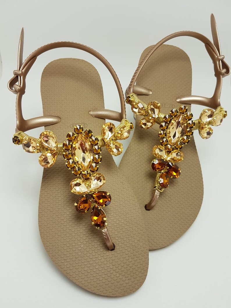 havaianas with rhinestones