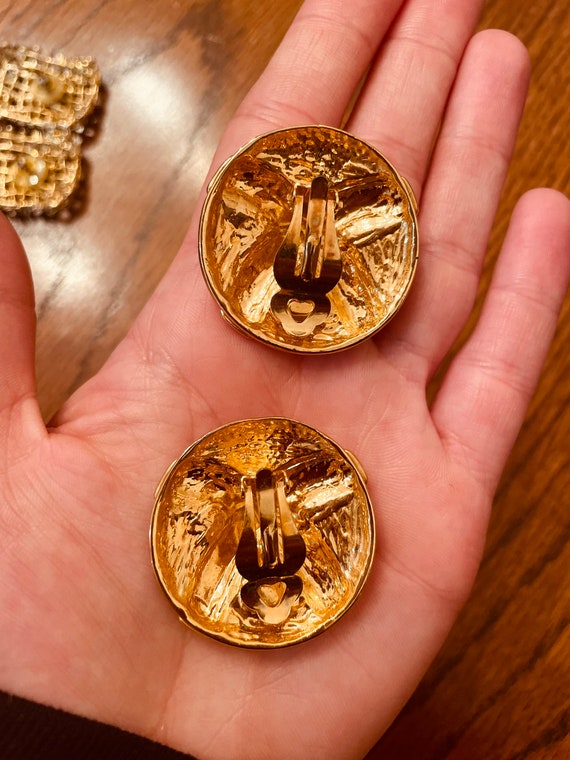 Gold stud earring set! - image 5