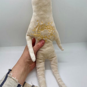 Inner light organic bamboo velour plushie