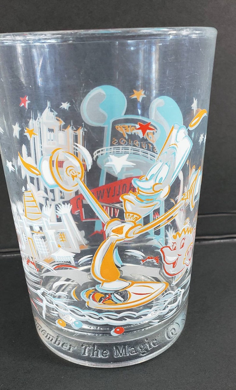 Vintage Disney Drinking Glasses 25th Anniversary Collectors Etsy