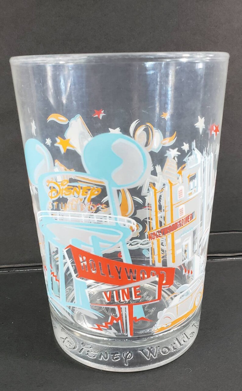 Vintage Disney Drinking Glasses 25th Anniversary Collectors Etsy