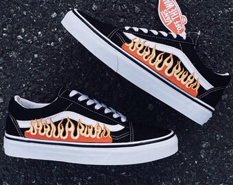 vans avec des flammes vans avec des flammes
