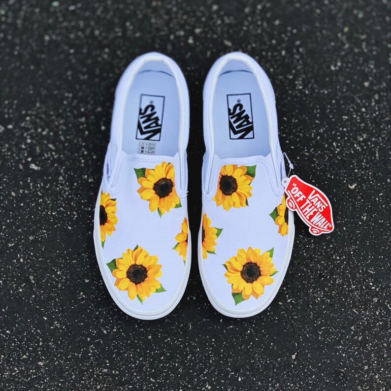 vans custom sunflower