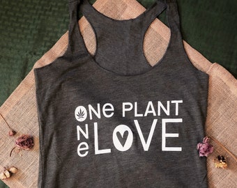 One Plant One Love Women's Tank Top