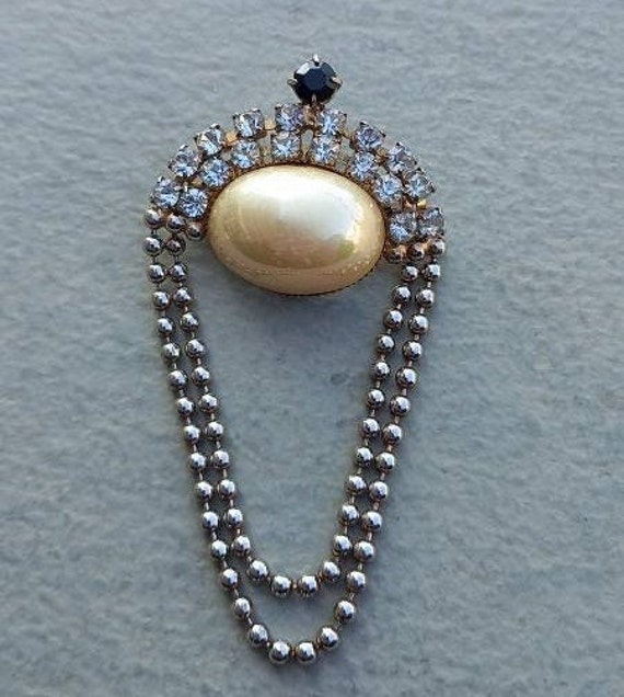 Antique Elegant Brooch - image 2