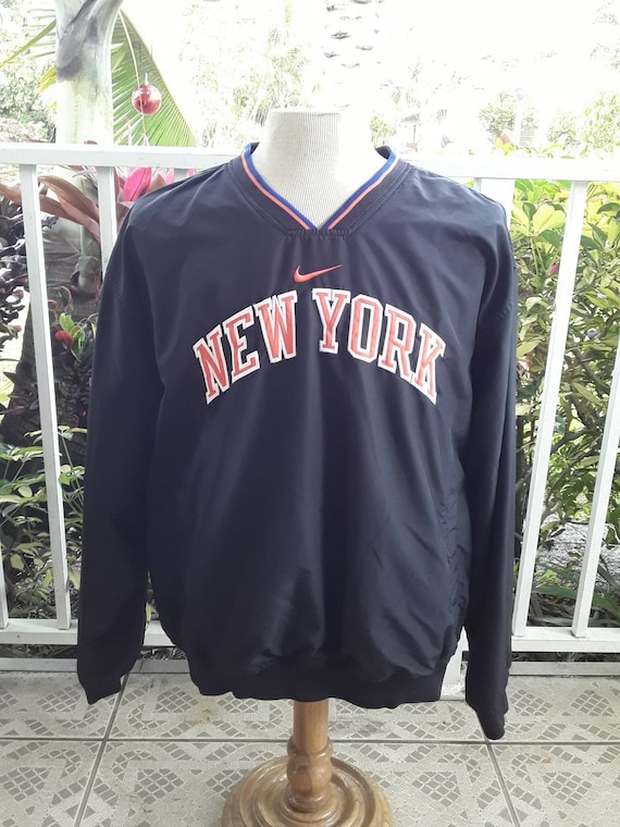 Vintage 70s NIKE Black Wind breaker, LARGE SIZE, … - image 1