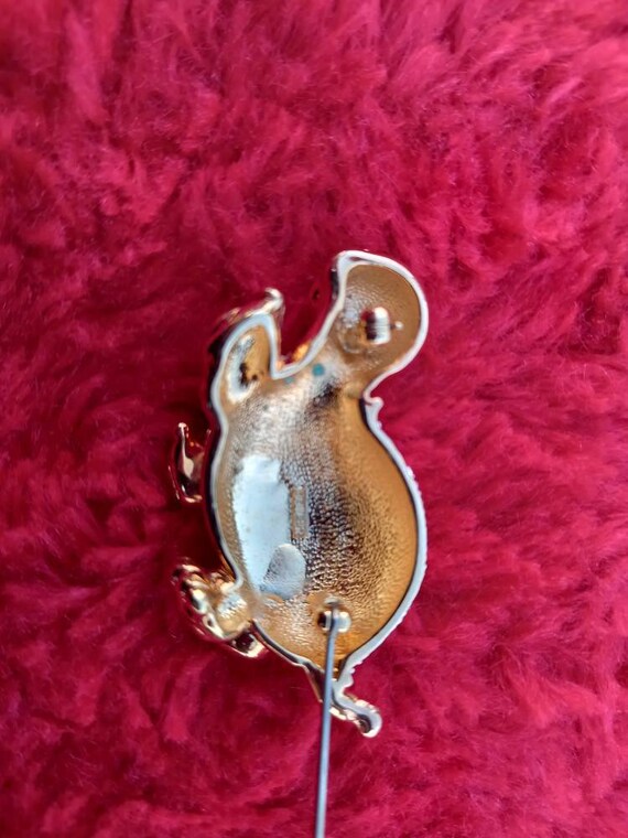 Vintage Turtle Brooch Butler marked, signed by De… - image 2