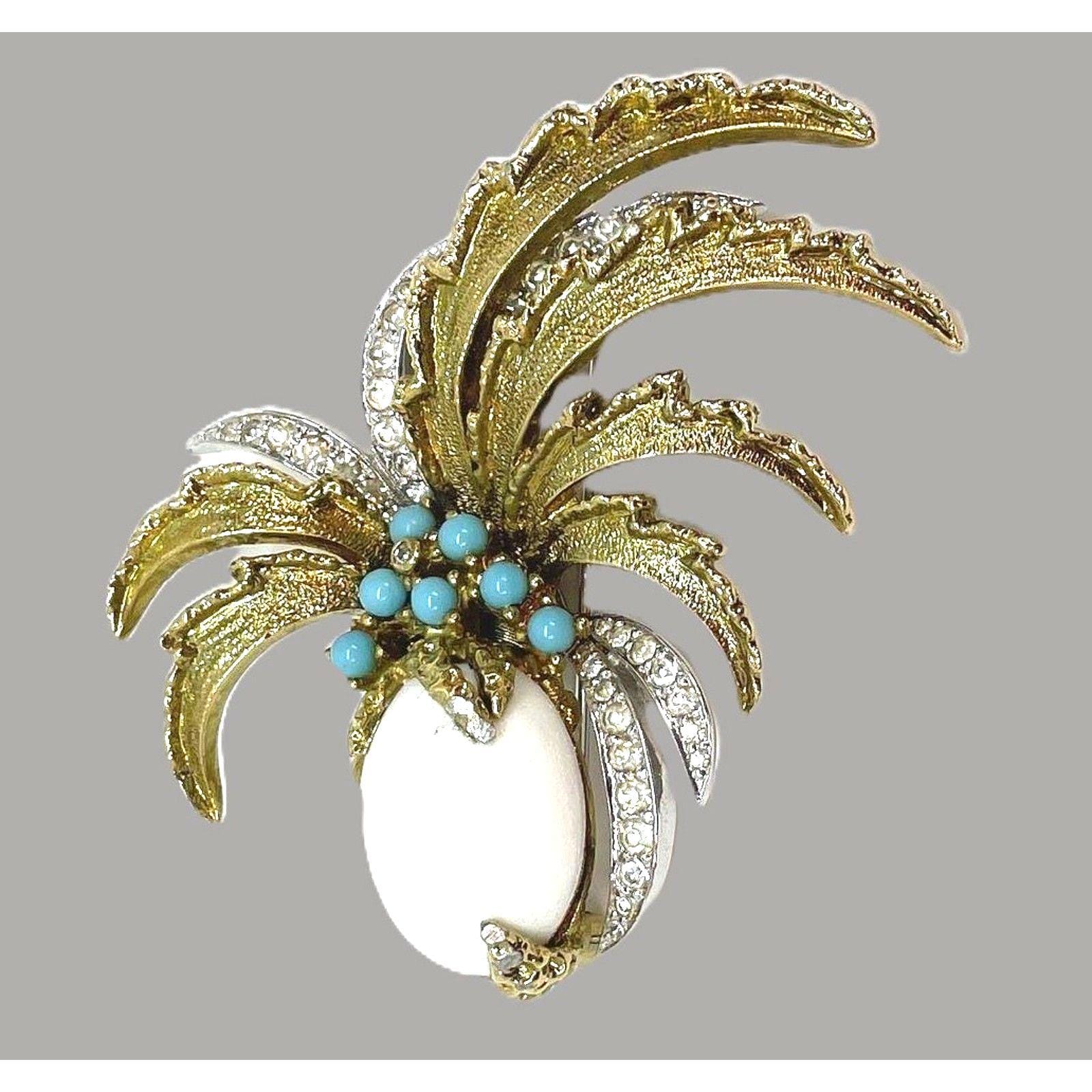 Jomaz Turquoise Brooch - Etsy