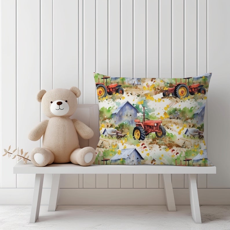 Country Farm Seamless Texture | Agricultural Printable Pattern ...