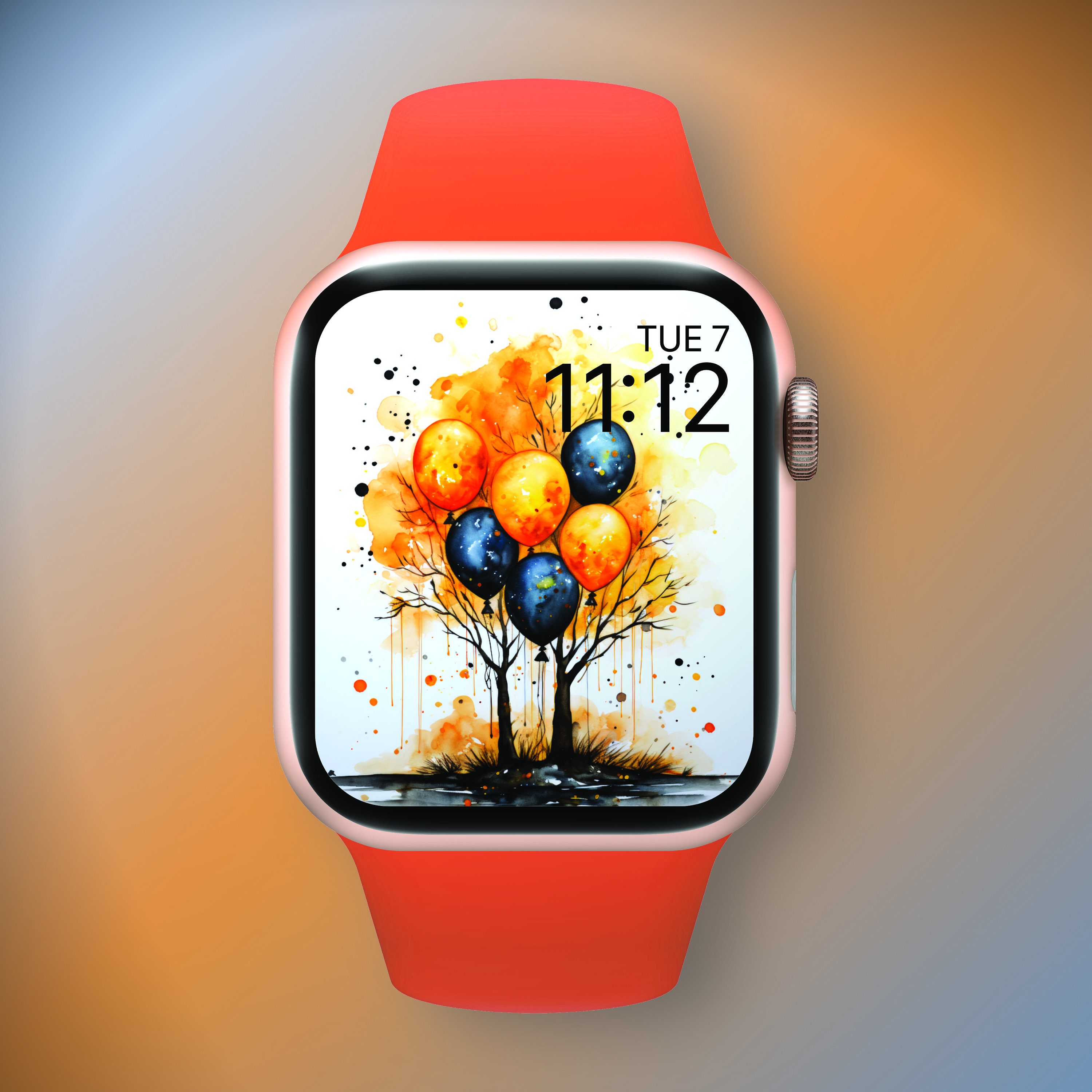 Halloween Apple Smart Watch Face Bundle Wallpaper Set for Smart Watch