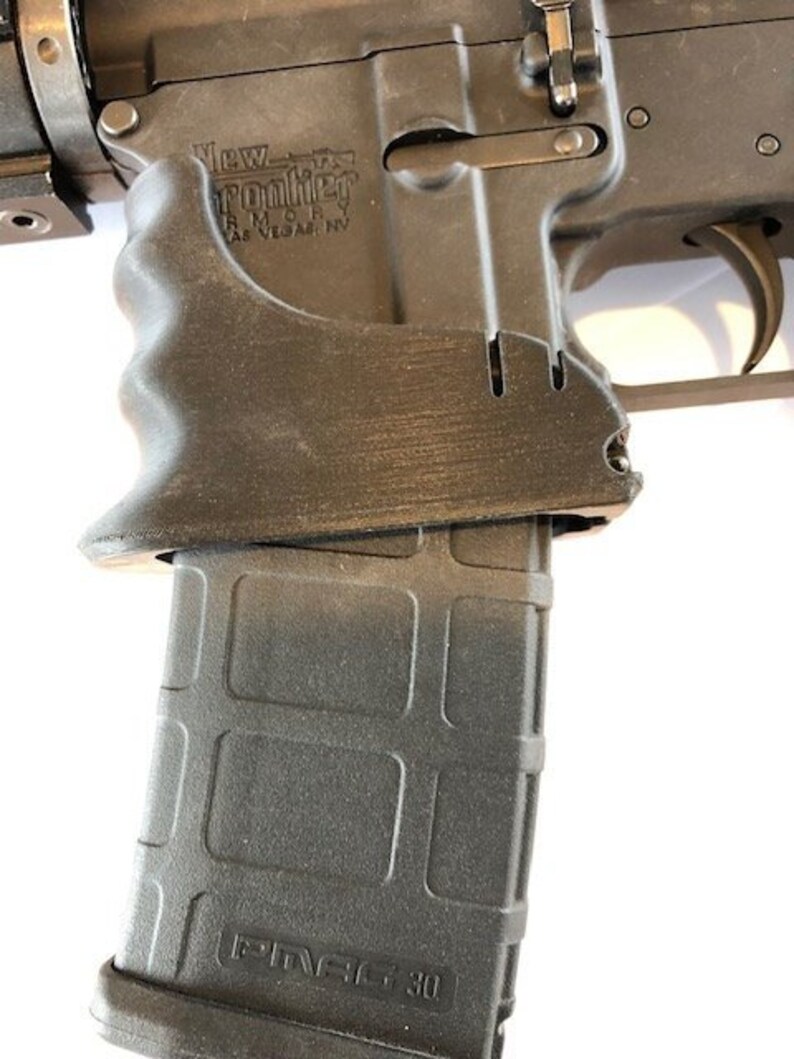 AR15 Mag Well Magazine Well Tactical Grip Black 5.56 Etsy